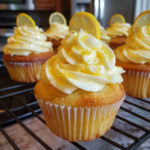 Lemon Cupcakes with Zesty Glaze