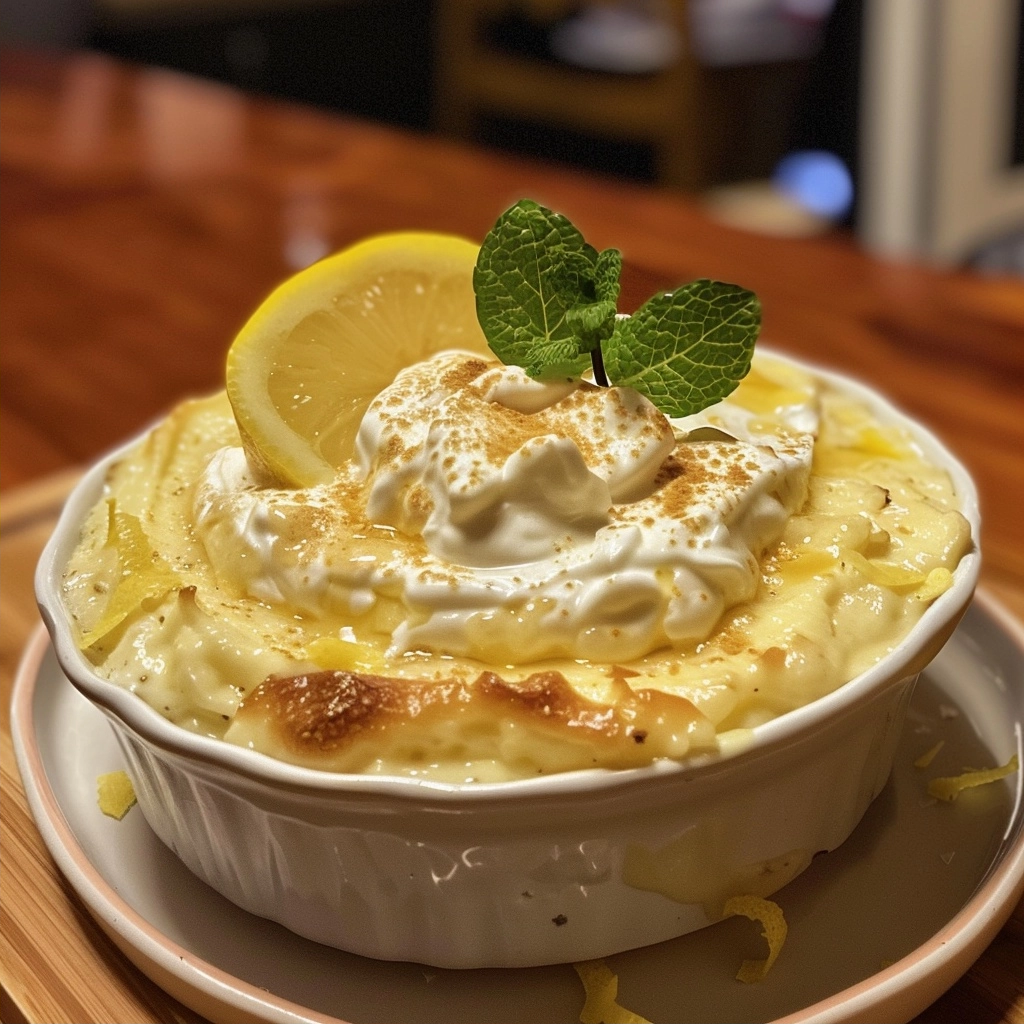 Lemon Pudding Recipe: Tangy Citrus Elegance in Every Spoonful