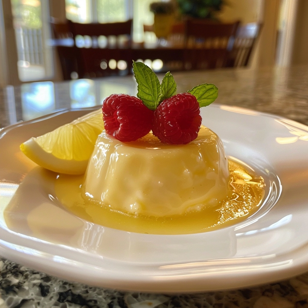 Easy Lemon Dessert Recipe with Fresh Zest & Sweet Cream