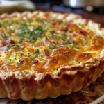 Classic Quiche Lorraine Without Ham or Alcohol