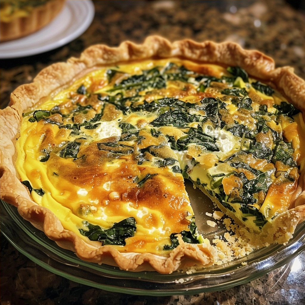 Spinach Quiche: A Creamy, Healthy Twist on Classic French Egg Tart