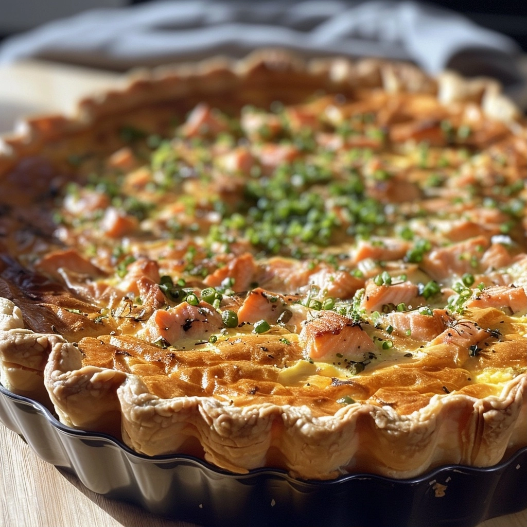 Salmon Quiche: A Flavorful and Elegant Dish