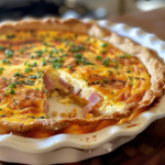 Smoked Mushroom and Cheese Quiche