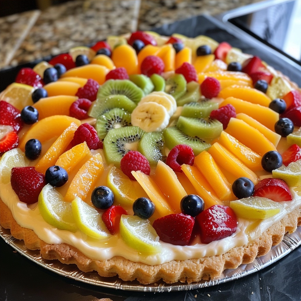 Sugar Cookie Fruit Pizza Recipe: Sweet, Easy Treat