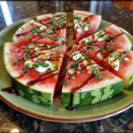 Watermelon Fruit Pizza Recipe