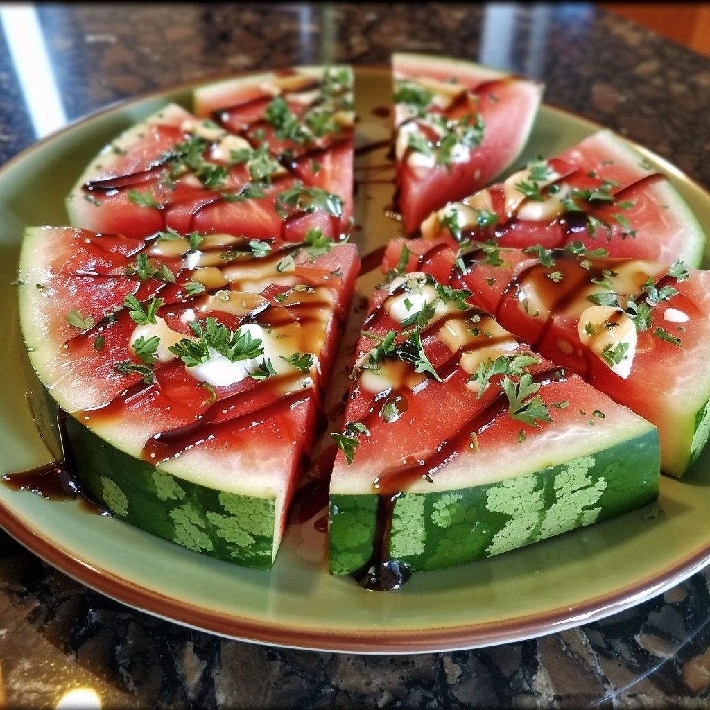 Watermelon Fruit Pizza Recipe