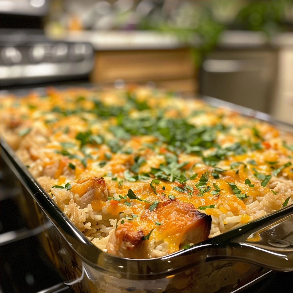 Easy Chicken and Rice Casserole Recipe for Comforting Meals