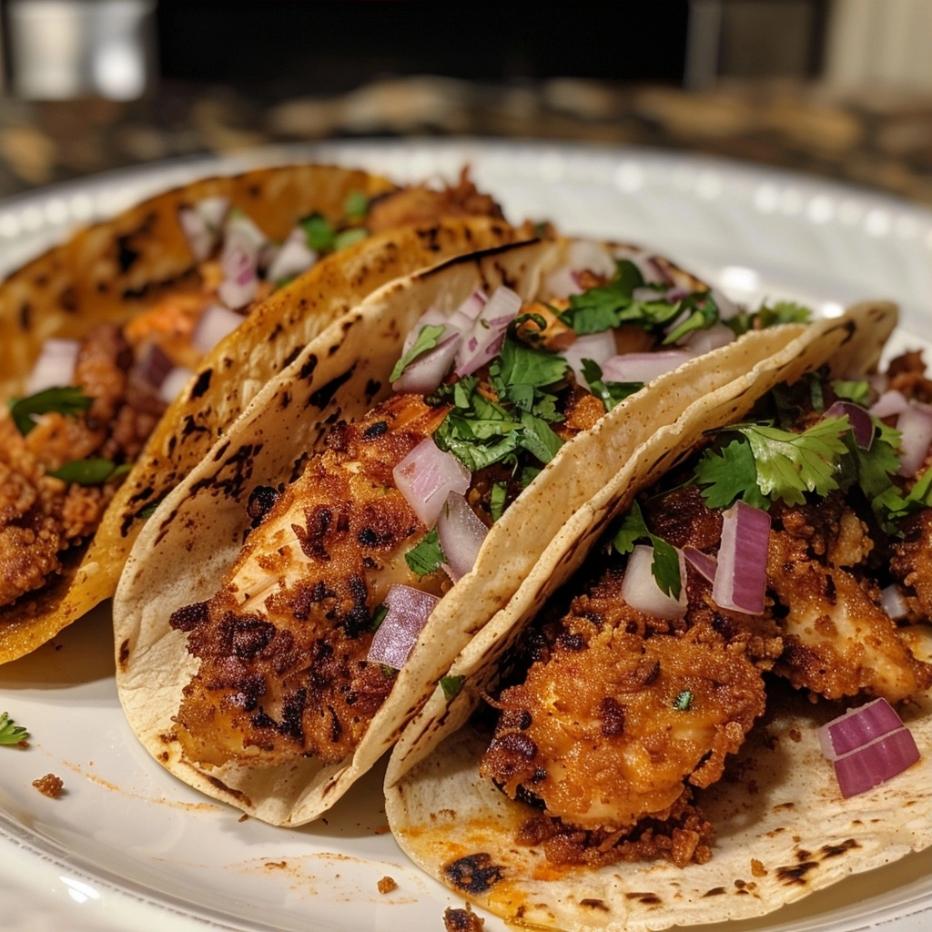 Crispy Chicken Tacos Recipe | Crispy, Flavorful, Easy