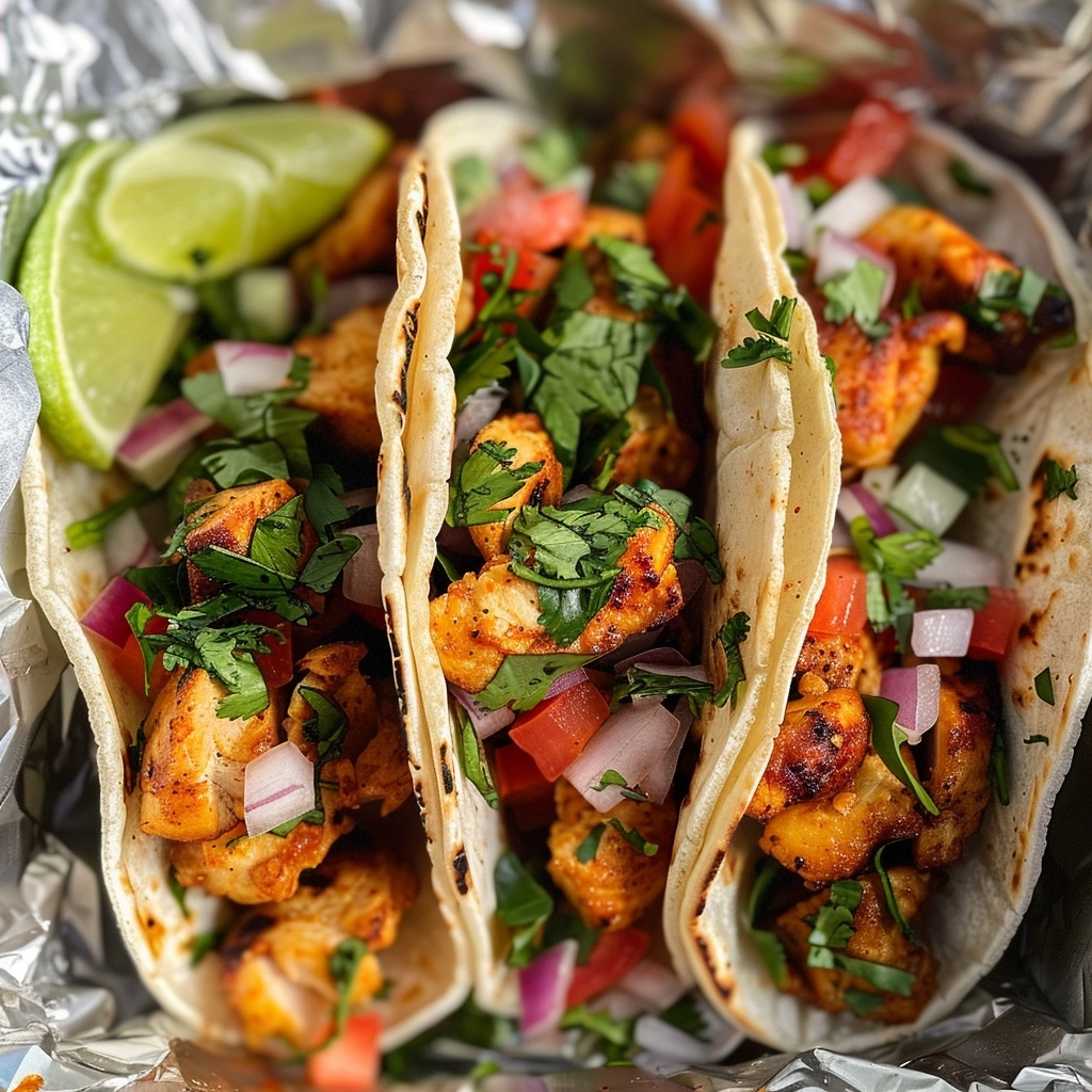 Crispy Chicken Tacos: A Flavorful Bites-Size Delight