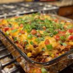 Tasty Taco Casserole: A Cheesy, Flavor-Packed Family Favorite