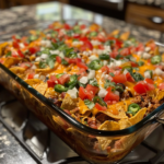 Walking Taco Casserole: Flavorful One-Pan Dish
