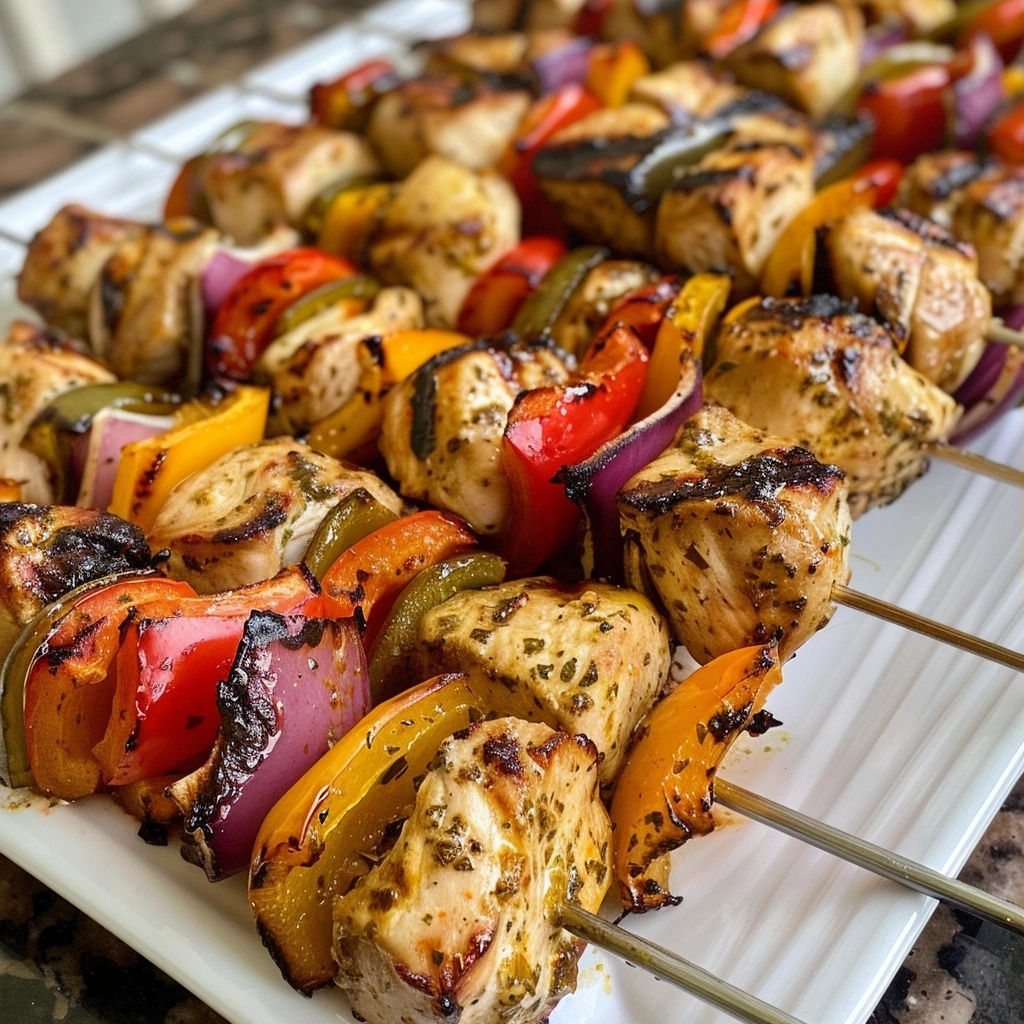 Mediterranean Chicken Kabobs: A Flavorful Feast