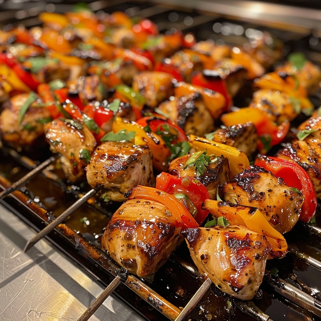Chicken Kabobs in the Oven: Easy & Delicious