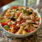 Greek Chicken Pasta Salad Recipe for Easy Meals