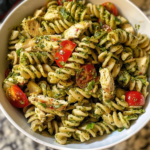 Pesto Chicken Pasta Salad: A Healthy Easy Meal