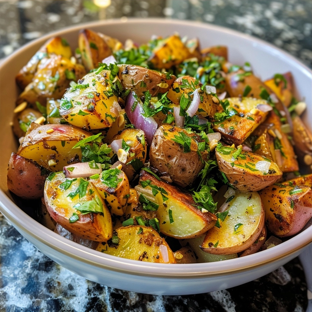 Herbed Roasted Potato Salad for Perfect Summer Sides