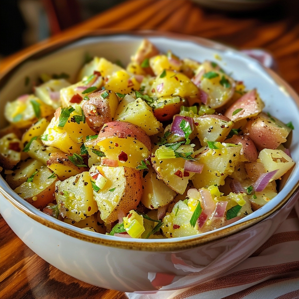 Mustard Potato Salad: Savory and Classic Recipe
