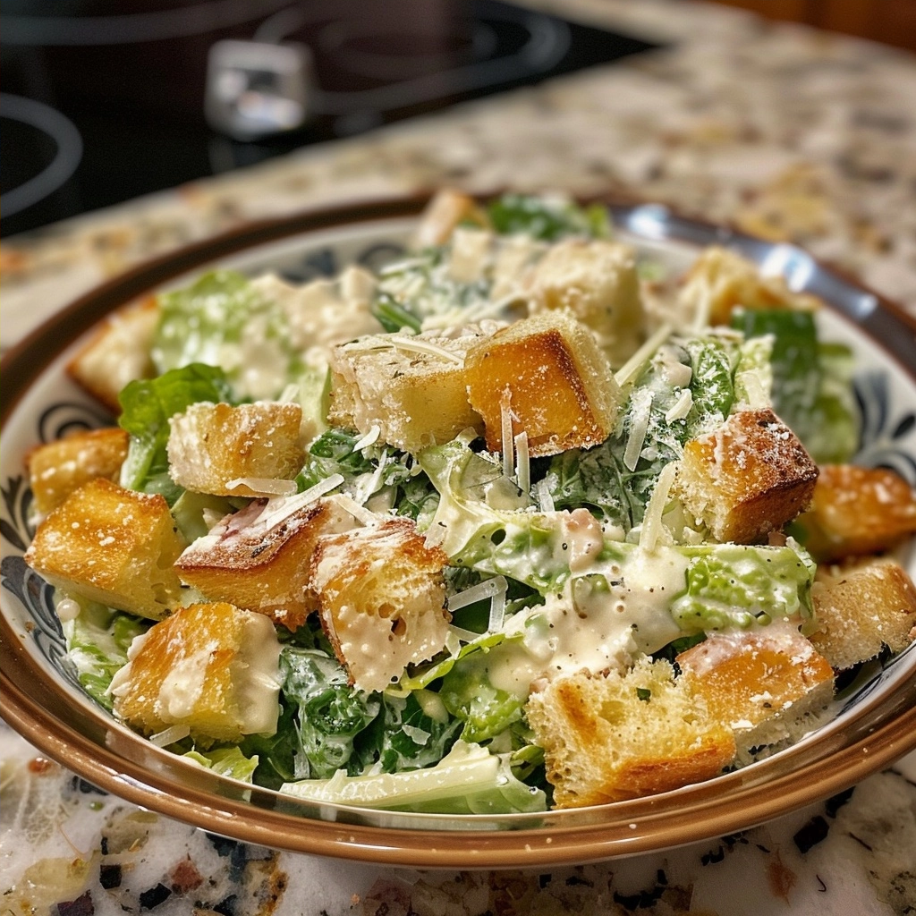 Classic Caesar Salad Recipe for Homemade Perfection