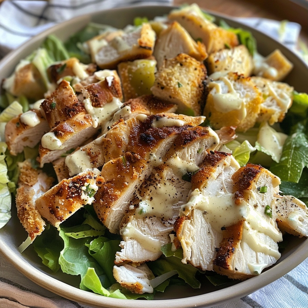 Chicken Caesar Salad Recipe Made Easy