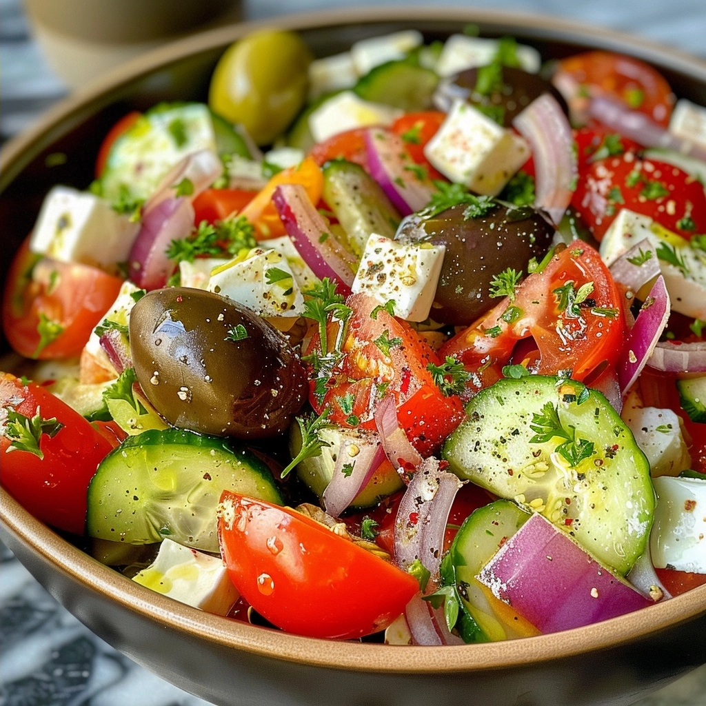 Best Greek Salad Recipe for Fresh Summer Dining