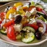 Authentic Greek Salad Recipe: A Simple Mediterranean Masterpiece