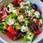 Healthy Greek Salad with Feta: Authentic Recipe