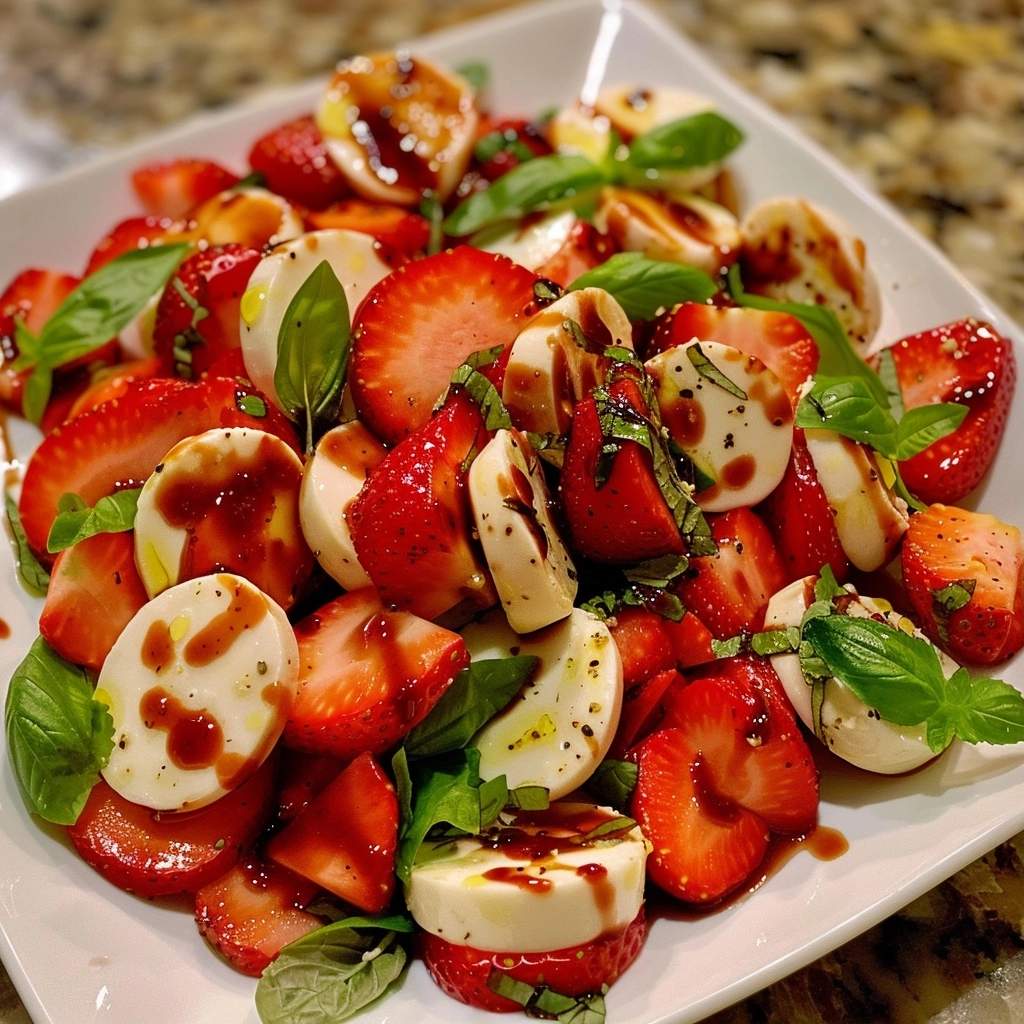 Strawberry Caprese Salad: A Fresh Summer Twist