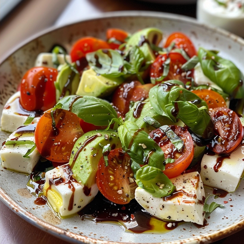 Avocado Caprese Salad: A Fresh Twist on Italian Classics