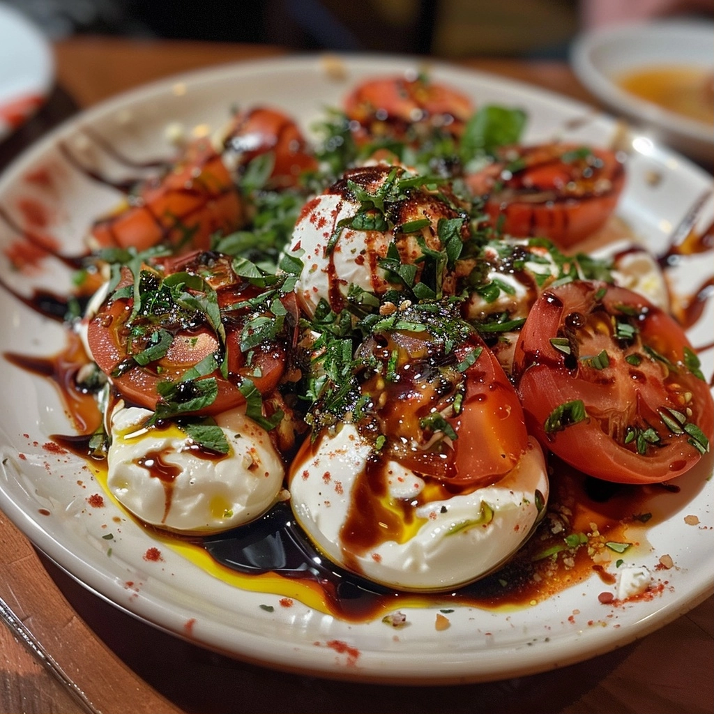 Burrata Caprese Salad: A Creamy Italian Classic
