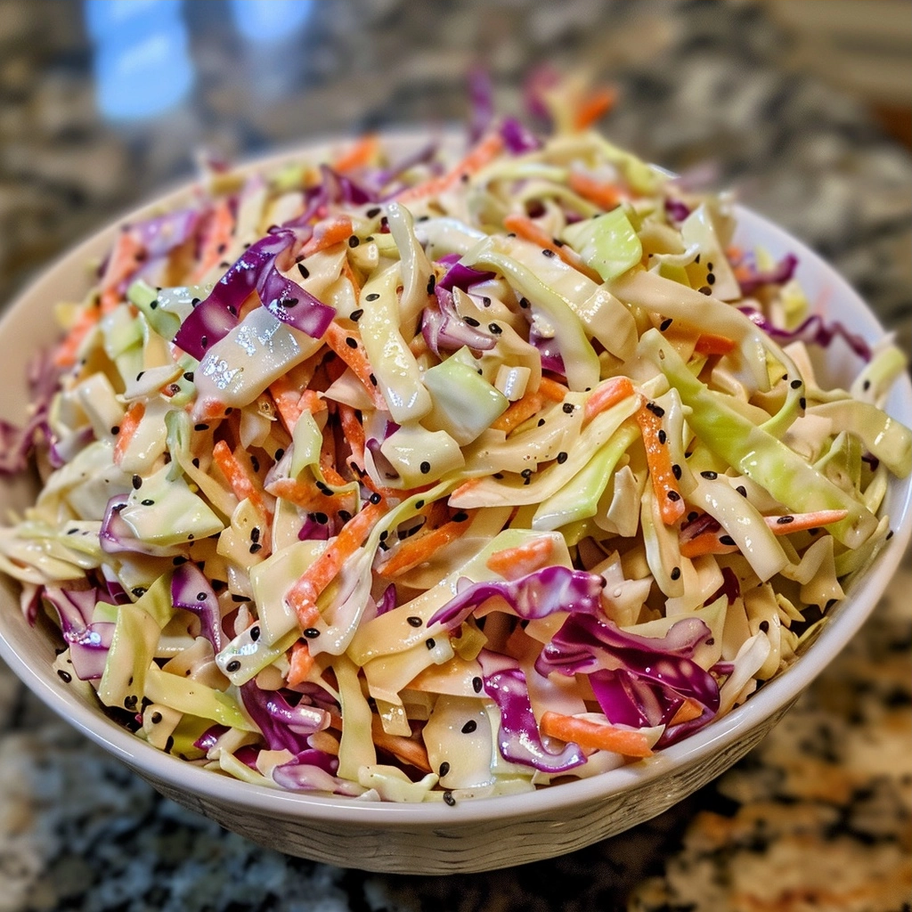 No Mayo Coleslaw Recipe for Refreshing Sides