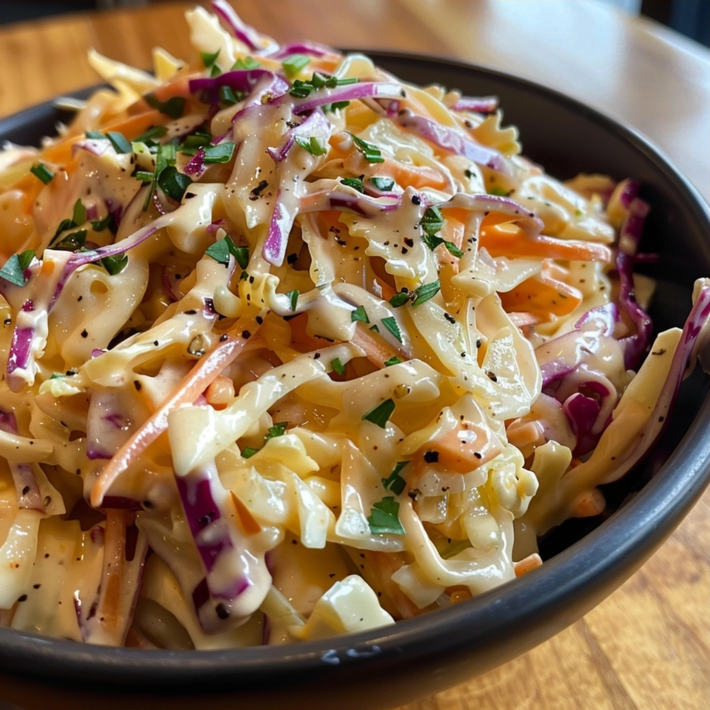 Creamy BBQ Coleslaw Recipe for Perfect Summer Sides