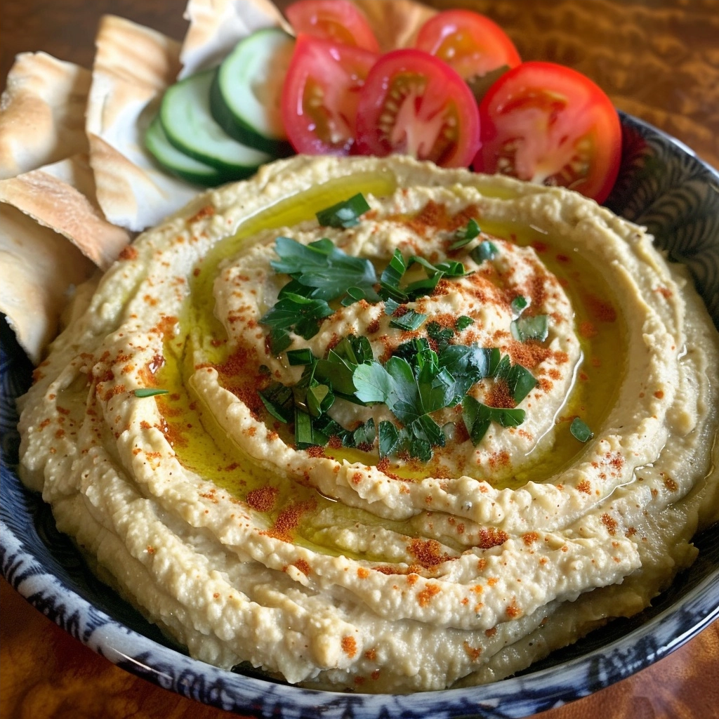 Healthy Homemade Hummus Recipe Made From Scratch