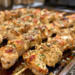 Garlic Parmesan Chicken Skewers for Easy Dinners