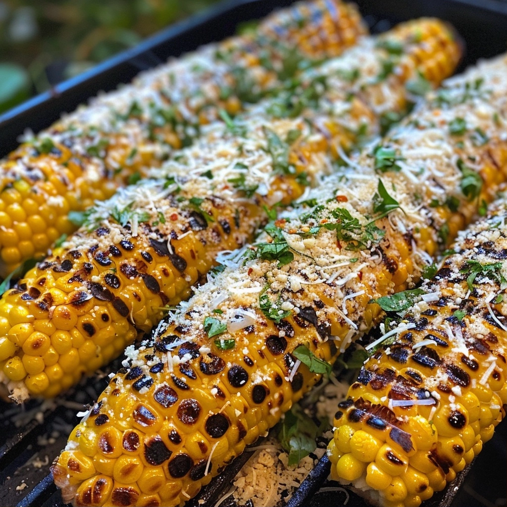 Parmesan Grilled Corn Recipe for Perfect Summer Sides
