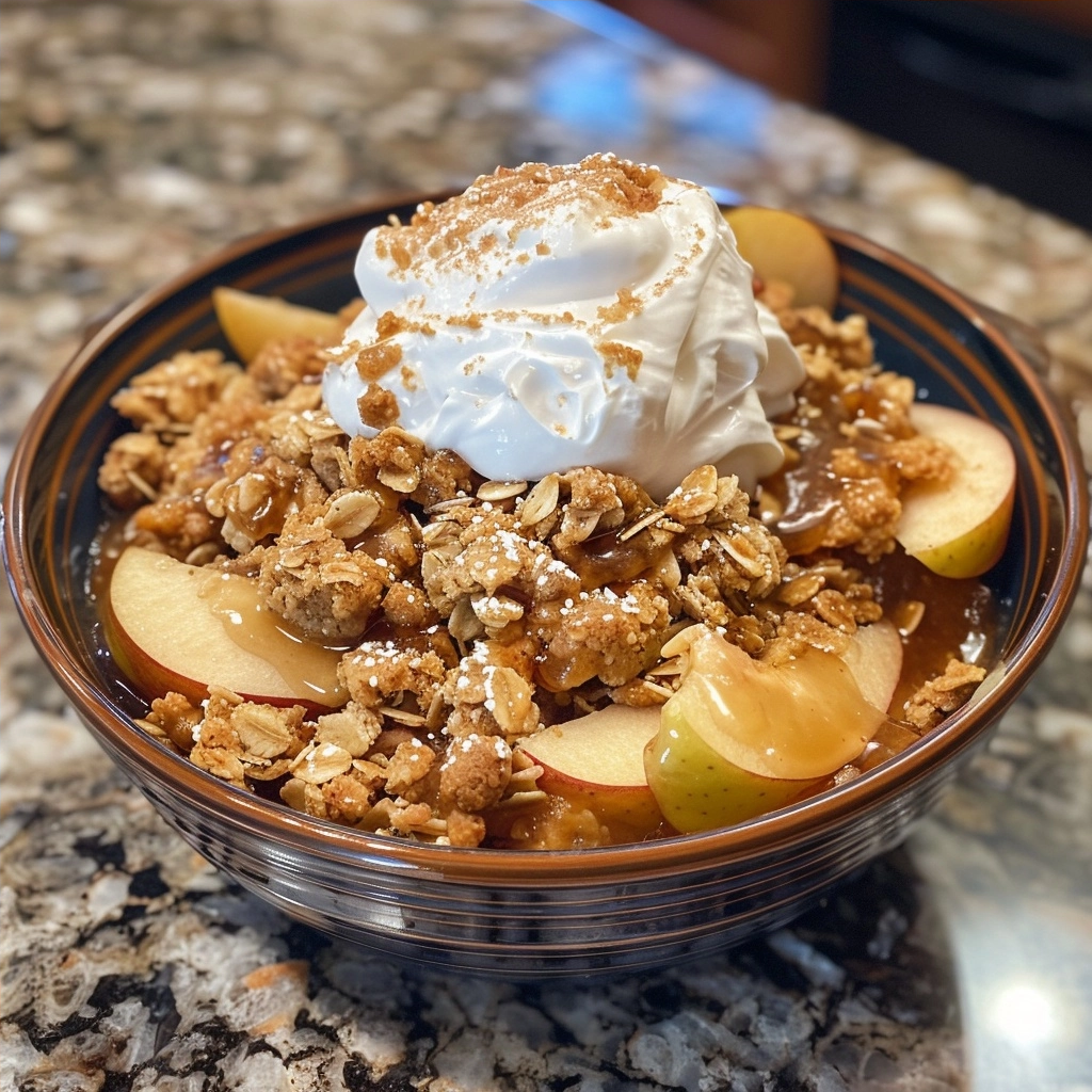 Crock Pot Apple Crisp Recipe for Busy Mornings