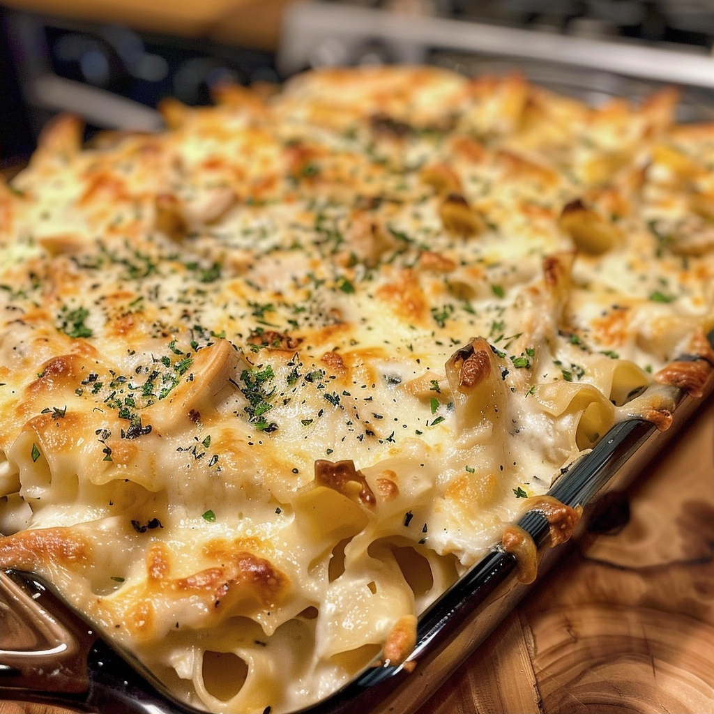 Chicken Alfredo Bake for a Perfect Weeknight Dinner