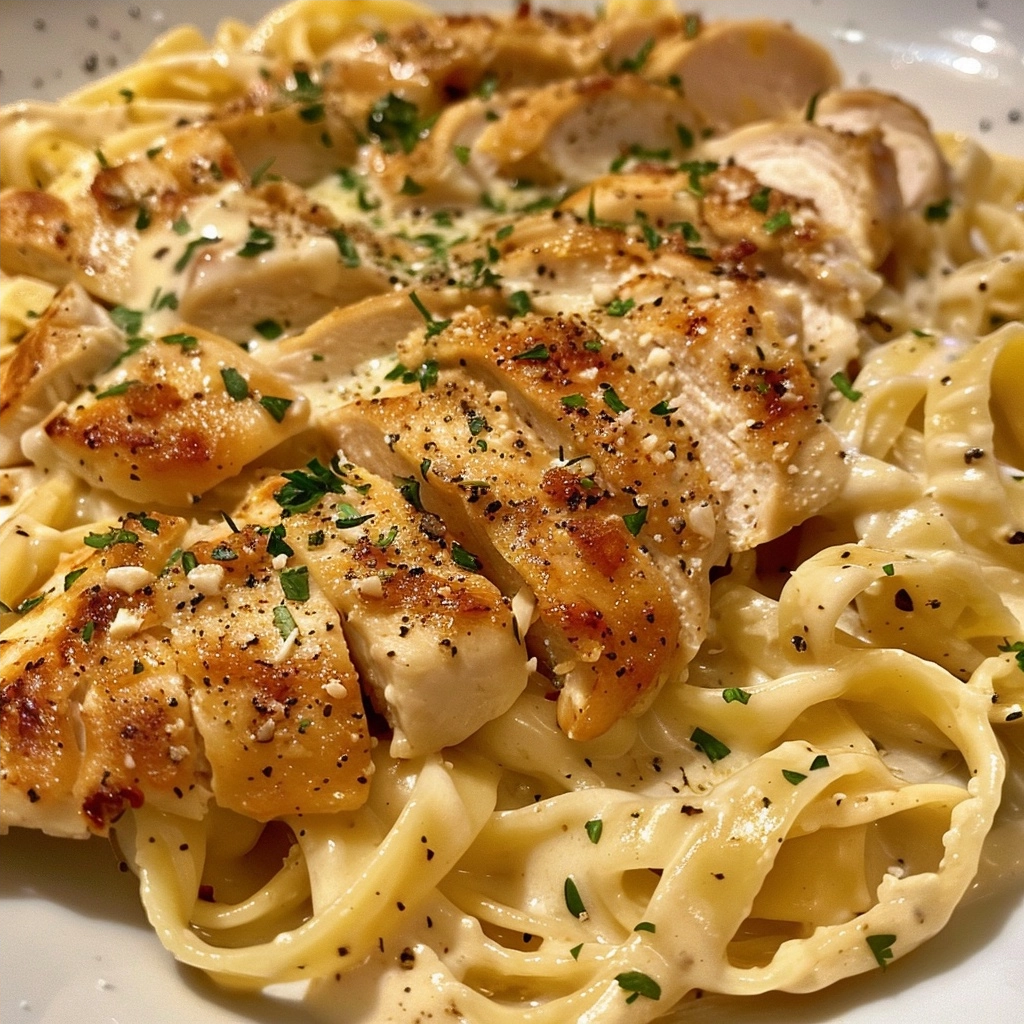 Garlic Chicken Alfredo: A Creamy Home-Style Recipe