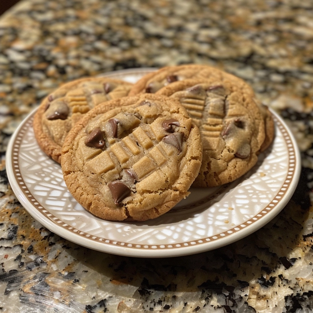 Peanut Butter Chocolate Chip Cookies Recipe