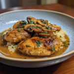 Garlic Butter Mushroom Chicken: A Savory One-Pan Meal