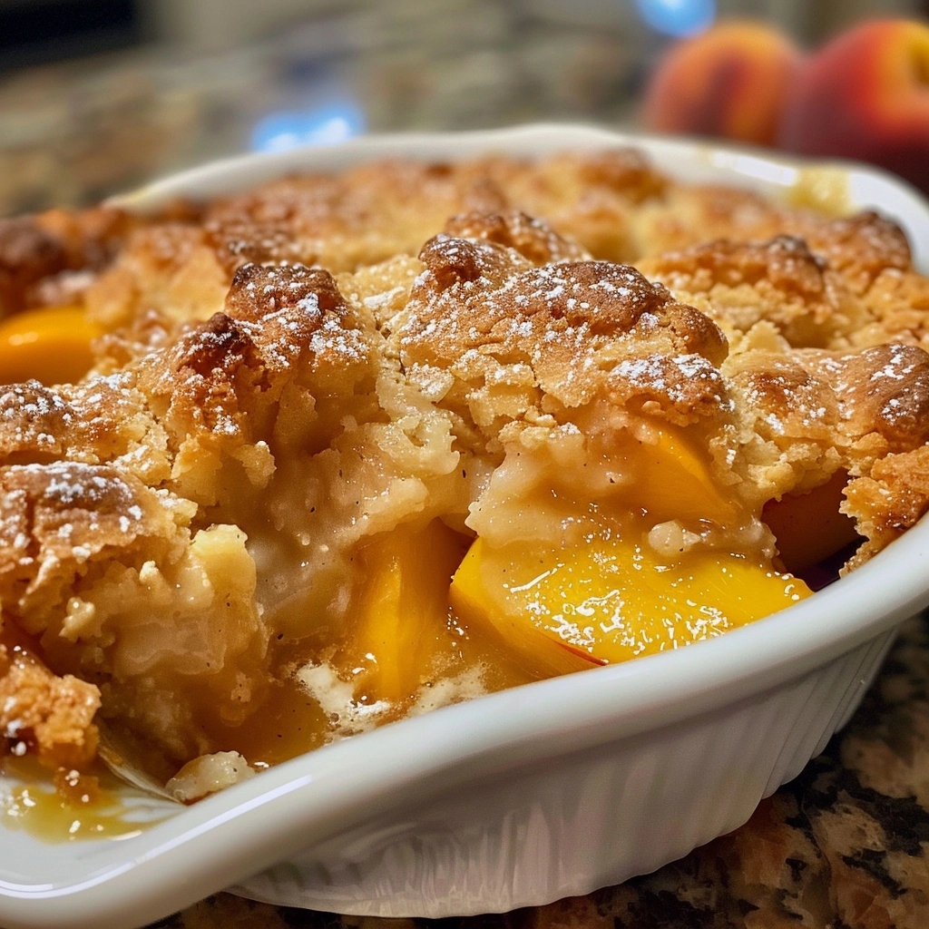 Easy Peach Cobbler: A Simple Homemade Southern Dessert