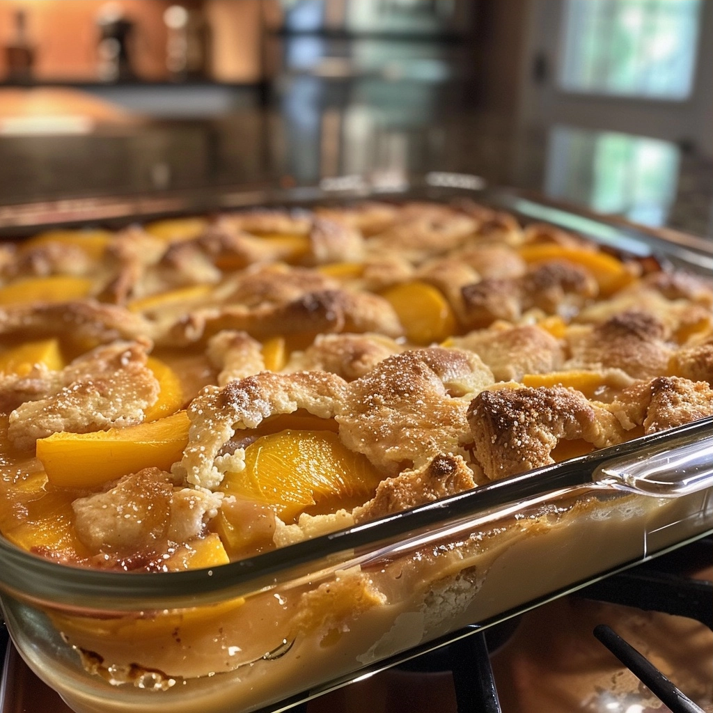 Bisquick Peach Cobbler: Easy Southern Dessert Recipe