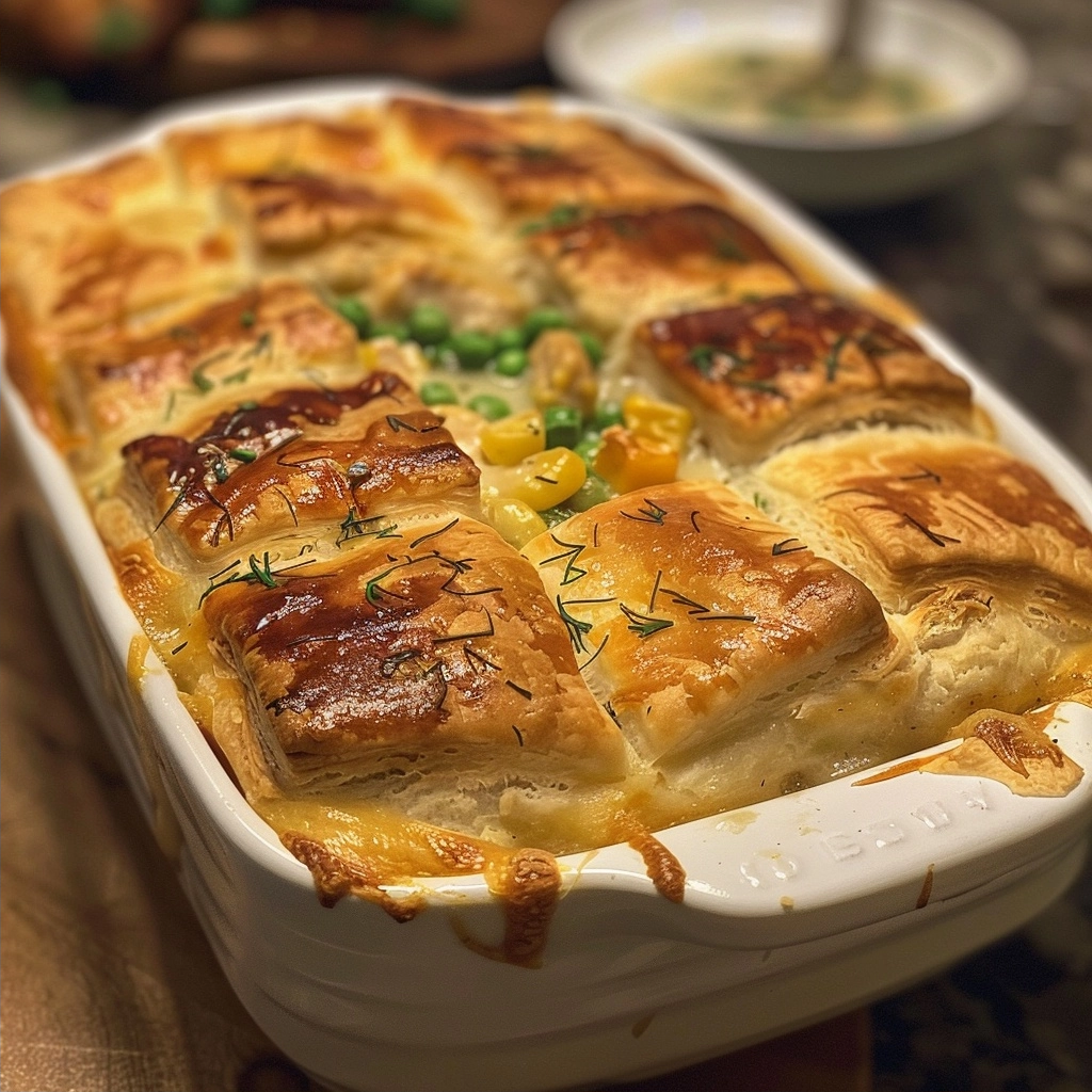 Biscuit Chicken Pot Pie: A Comfort Food Classic