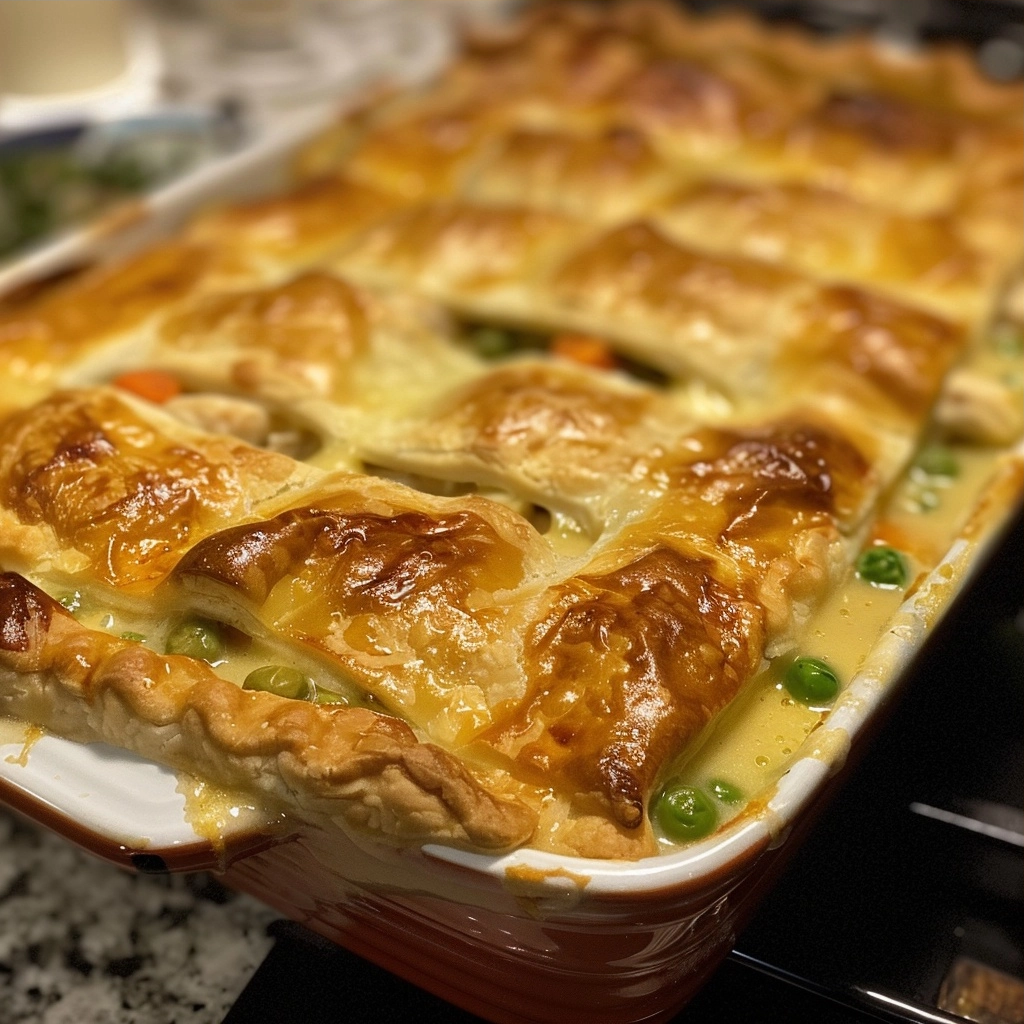 Chicken Pot Pie Casserole Recipe for Weeknight Comfort