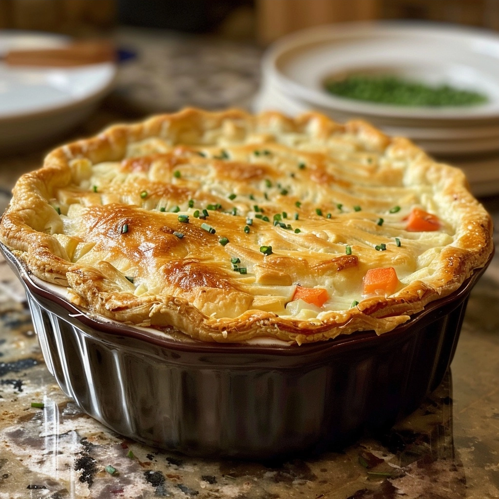 Crustless Chicken Pot Pie: A Healthy Comfort Classic