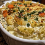 Chicken Pot Pie Pasta for Comfort Food Lovers