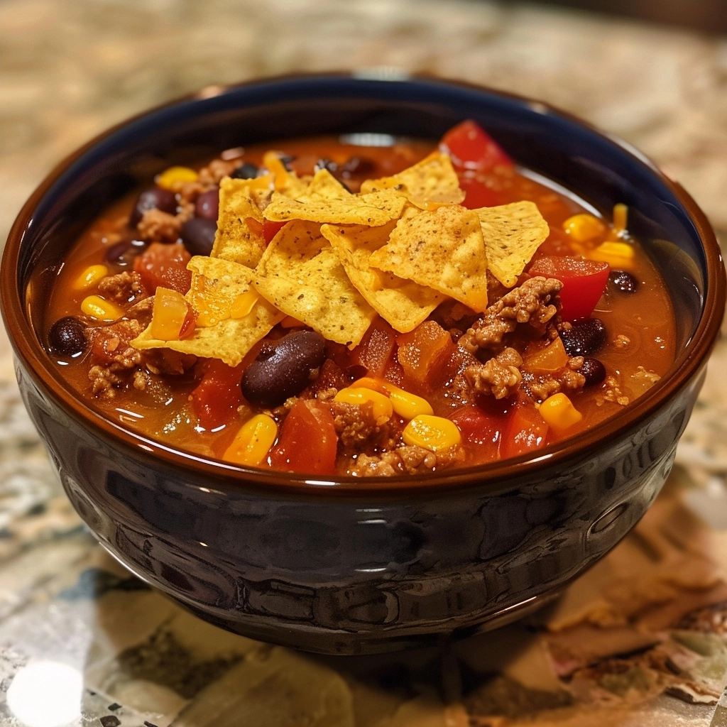 Slow Cooker Taco Soup for Easy Weeknight Dinners