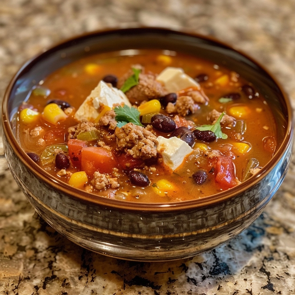 Instant Pot Taco Soup: A Fast and Easy Recipe