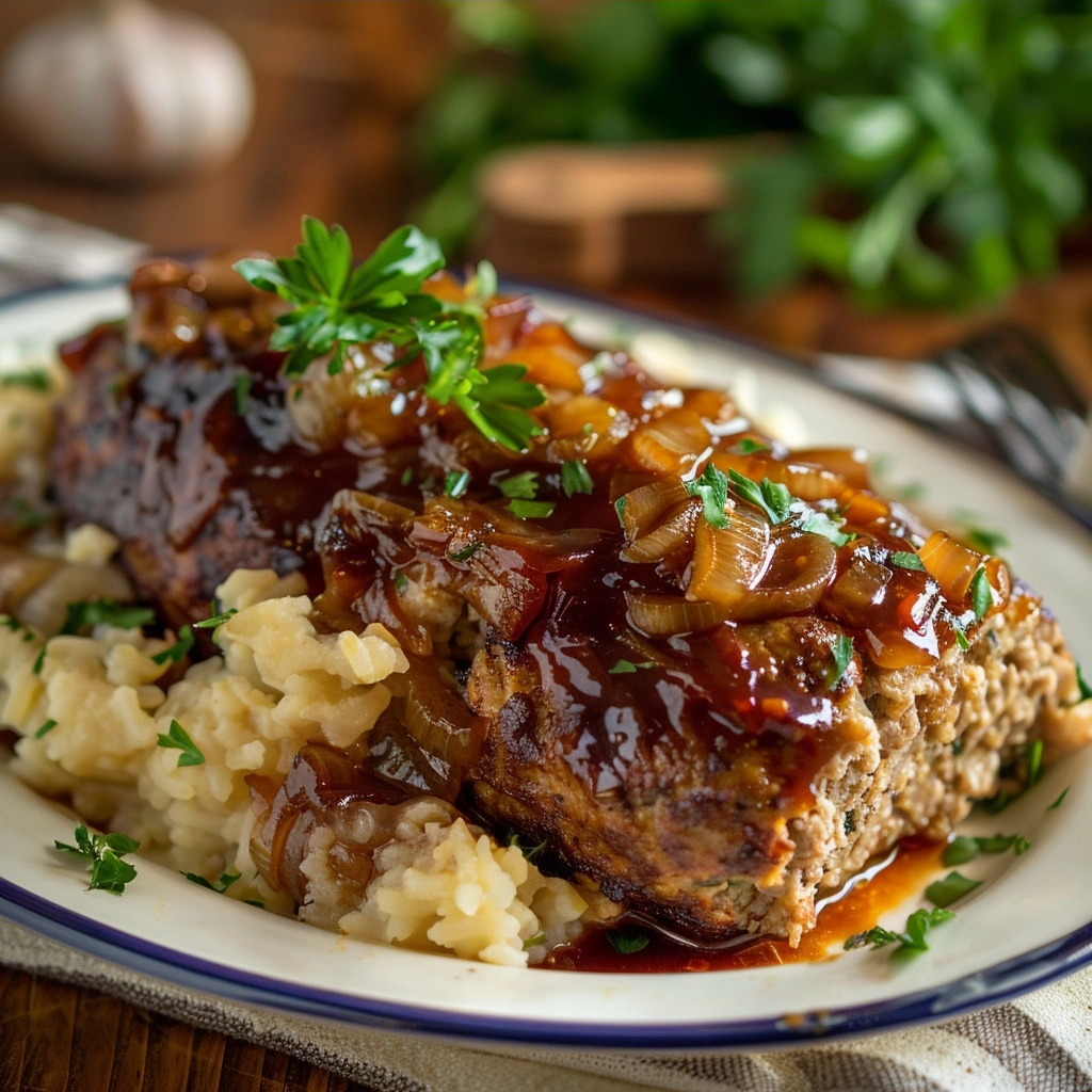 Onion Soup Meatloaf Recipe for Hearty Dinners