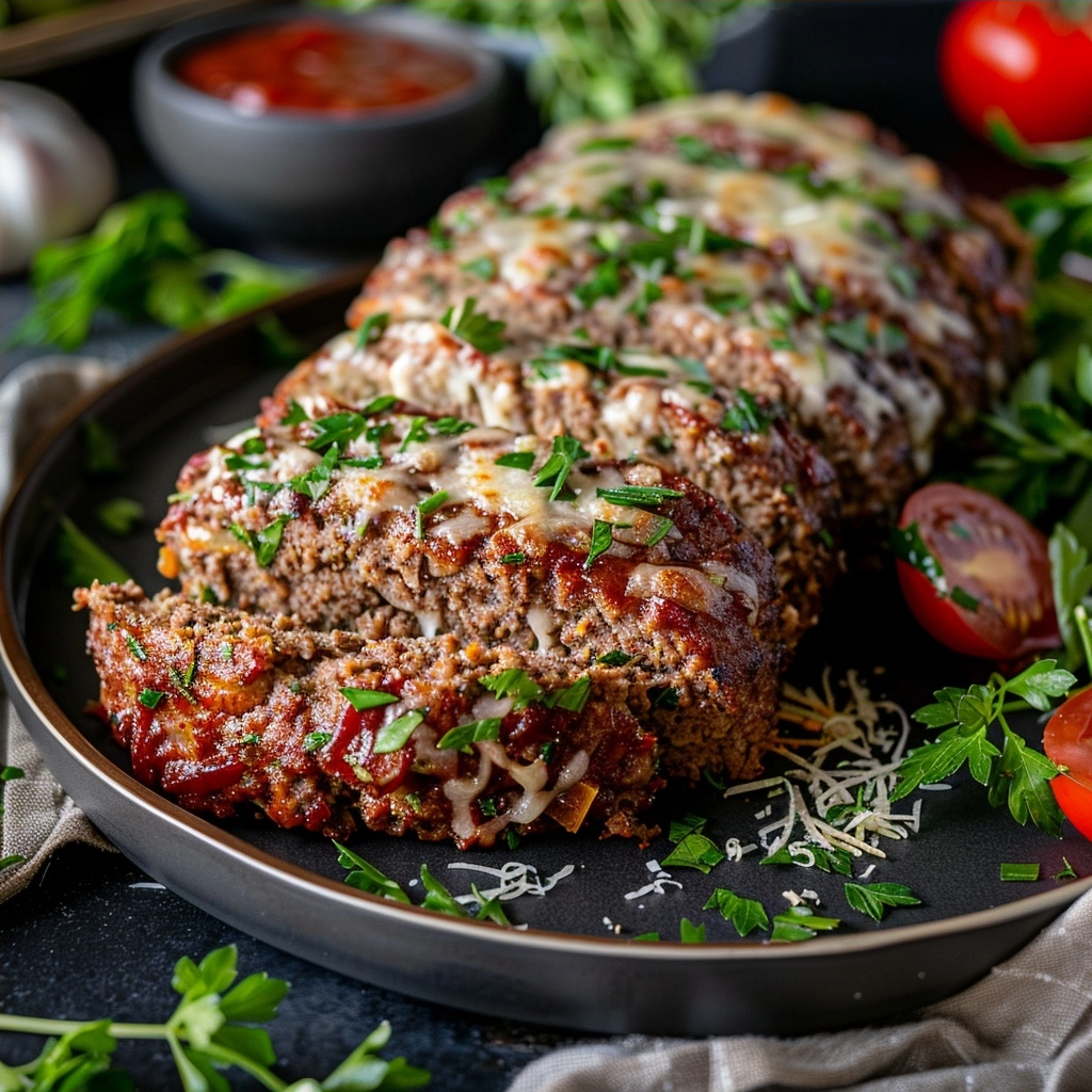 Garlic Parmesan Meatloaf Recipe for Easy Dinner