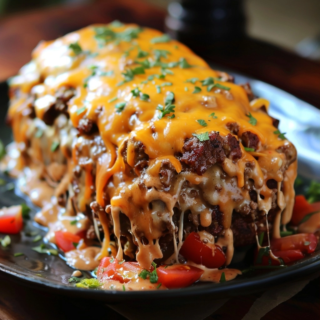 Cheeseburger Meatloaf Recipe for Easy Family Dinners